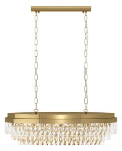 Eglo 39462 - Lampadario a sospensione con catena VALPARAISO 10xE14/40W/230V oro