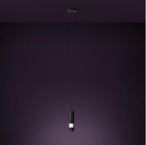 Eglo 39705 - Lampadario LED a sospensione con filo BERNABETA 1xGU10/4,6W/230V nero