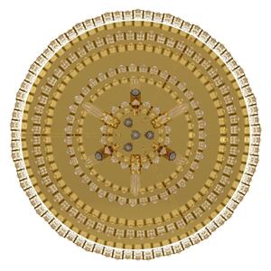 Eglo 39612 - Plafoniera CALMEILLES 10xE14/25W/230V d. 78 cm