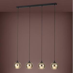Eglo 39686 - Lampadario su filo LEMORIETA 4xE27/40W/230V