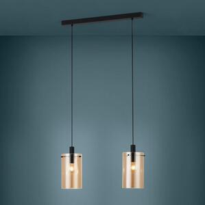 Eglo 39538 - Lampadario su filo POLVERARA 2xE27/40W/230V