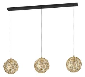 Eglo 39757 - Lampadario su filo SKOURA 3xE27/60W/230V