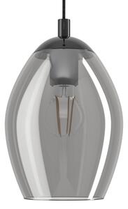 Eglo 39566 - Lampadario a sospensione con filo ESTANYS 4xE27/60W/230V fumé
