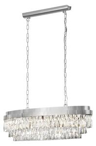 Eglo 39494 - Lampadario su catena VALPARAISO 10xE14/40W/230V cromo luminoso
