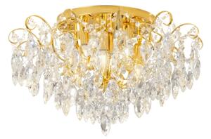 Eglo 39602 - Lampadario a plafone FENOULLET 6xE14/25W/230V dorato