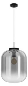 Eglo 39674 - Lampadario a sospensione con filo BULCIAGO 1xE27/40W/230V diametro 35 cm fumé