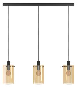 Eglo 39539 - Lampadario su filo POLVERARA 3xE27/40W/230V