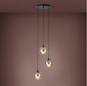 Eglo 39685 - Lampadario su filo LEMORIETA 3xE27/40W/230V