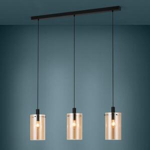 Eglo 39539 - Lampadario su filo POLVERARA 3xE27/40W/230V