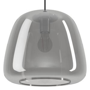 Eglo 39665 - Lampadario a sospensione con filo ALBARINO 1xE27/40W/230V diametro 35 cm fumé