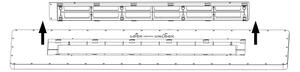 Top Light - LED Pannello fisso dimmerabile REVIT LED/70W/230V 3000-6500K bianco + +TC