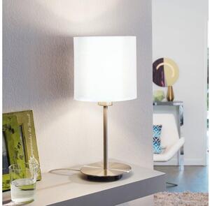 Eglo 54744 - Lampada da tavolo ANADIA 1xE14/40W/230V bianco/cromo opaco