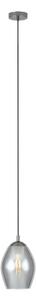 Eglo 39564 - Lampadario a sospensione con filo ESTANYS 1xE27/60W/230V fumé