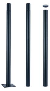 Brilagi - Palo in metallo per illuminazione esterna URBAN 3 m palo antracite