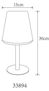 Globo 33894 - Lampada da tavolo LED RGB Solar touch LED/0,1W/3V IP44