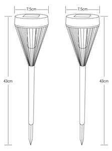 Globo 36705-2 - SET 2x Lampada solare LED LED/0,1W/1,2V IP44