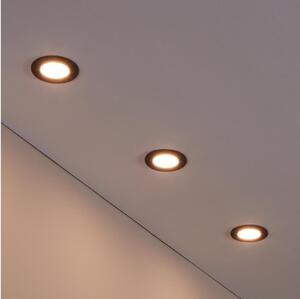 Eglo 31743 - Set di 3 lampade LED dimmerabili FUEVA-Z LED/2,8W/230V IP44 nero