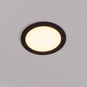Eglo 31744 - Lampada da bagno LED dimmerabile FUEVA-Z 10,5W/230V IP44 nero
