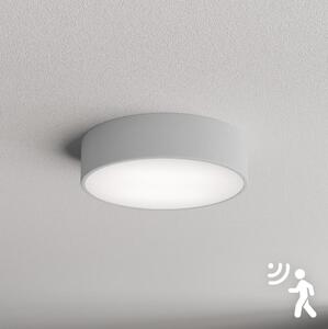 Brilagi - Plafoniera con sensore CLARE 2xE27/40W/230V diametro 30 cm grigio