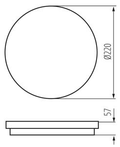 Kanlux 38778 - Lampada LED da esterno BENO LED/12/18W/230V 3000/3500/4000K IP65 bianco