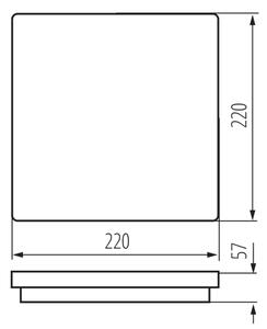 Kanlux 38787 - Lampada LED da esterno BENO LED/12/18W/230V 3000/3500/4000K IP65 antracite
