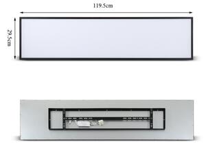Brilagi - Plafoniera LED SLIMFRAME LED/58W/230V 120x30 cm nero