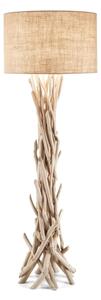 Ideal Lux - Lampada con piedistallo DRIFTWOOD 1xE27/60W/230V guava