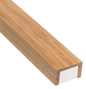 Brilagi-Illuminazione a LED per specchi da bagno WOODY MIRROR LED/15W/230V IP44 quercia/bianco