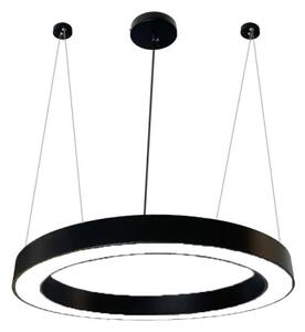 Lampadario LED a sospensione con filo LED/50W/230V 4000K diametro 100 cm nero