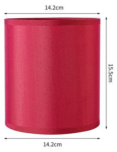 Brilagi - Paralume universale NUBILA E27 15,5x14 cm rosa