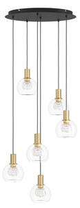 Eglo 390279 -Lampadario a sospensione con filo LED dimmerabile TERQUE 6xLED/5,4W/230V 3000K pr.54cm