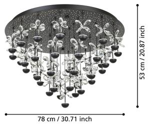 Eglo 390276 - Plafoniera LED dimmerabile PIANOPOLI LED/77,4W/230V 3000K