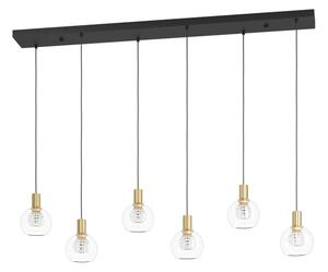 Eglo 390281 - Lampadario a sospensione con filo LED dimmerabile TERQUE 6xLED/5,4W/230V 3000K