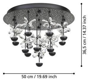Eglo 390275 - Plafoniera LED dimmerabile PIANOPOLI LED/27W/230V 3000K