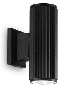 Ideal Lux - Applique da esterno BASE 2xGU10/28W/230V IP44 nero