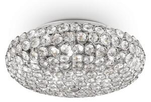 Ideal Lux - Plafoniera LED di cristallo KING 5xG9/3W/230V diametro 38 cm cromo