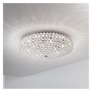 Ideal Lux - Plafoniera LED di cristallo KING 5xG9/3W/230V diametro 38 cm cromo