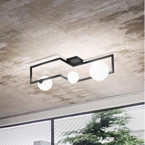 Ideal Lux - Lampadario a plafone LED ANGOLO 3xG9/3W/230V nero