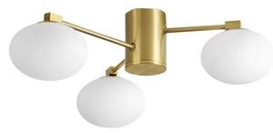 Ideal Lux - Lampadario a plafone LED HERMES 3xG9/3W/230V diametro 60 cm oro