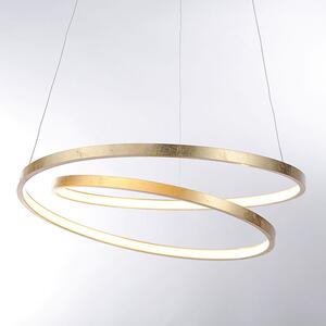 Lampada a sospensione oro 55 cm LED dimmerabile - ROWAN