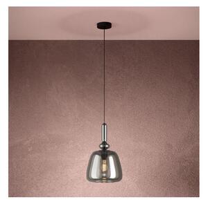 Eglo 39997 - Lampadario a sospensione con filo BOVINO 1xE27/40W/230V fumé
