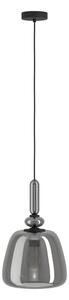 Eglo 39997 - Lampadario a sospensione con filo BOVINO 1xE27/40W/230V fumé