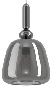 Eglo 39997 - Lampadario a sospensione con filo BOVINO 1xE27/40W/230V fumé
