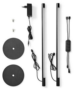 Nedis WIFILD10RGBW-SADA 2xLED RGBIC lampada da tavolo LED 36W 2700-6500K+DO