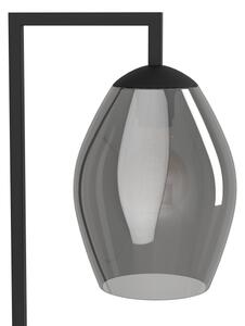 Eglo 390256 - Lampada con piedistallo ESTANYS 1xE27/40W/230V fumé