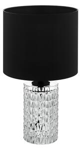 Eglo 39979 - Lampada da tavolo SAPUARA 1xE27/40W/230V nero