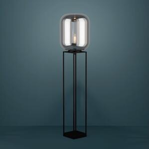 Eglo 39989 - Lampada con piedistallo BULCIAGO 1xE27/40W/230V fumé