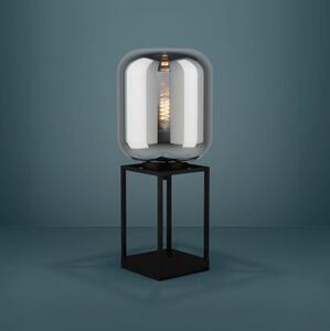 Eglo 39988 - Lampada da tavolo BULCIAGO 1xE27/40W/230V fumé