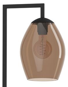 Eglo 390255 - Lampada con piedistallo ESTANYS 1xE27/40W/230V marrone