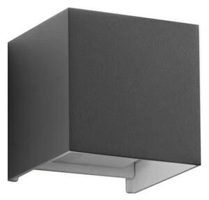 Ideal Lux - Applique a LED da esterno ATOM LED/12W/230V IP54 antracite